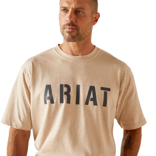 Image of ARIAT Men's Rebar Cotton Strong Block