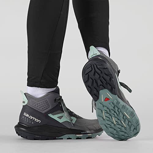Salomon Women's Outpulse Mid Gtx W Hiking Shoe, Ebony, 10 #TOP7