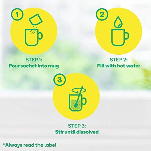 Lemsip Cough Max Lemon Sachets, With Paracetamol, Pack Of 10