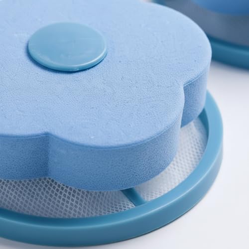 Kit 5 Filtros Flutuantes para Máquina de Lavar Roupas Retém Pelos Fiapos e Sujeiras #2