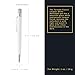 Retro 51 Tornado Classic Lacquer Glow In The Dark White Rollerball Pen