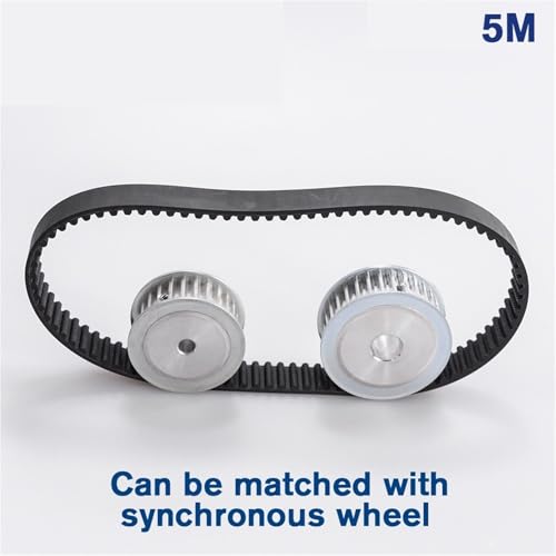 Courroie synchrone HTD 5M 300mm en caoutchouc haute densité durable