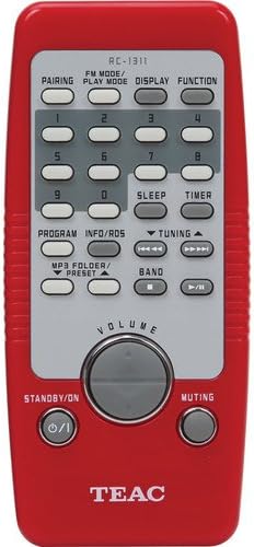 Teac 2.1-Channel Bluetooth Micro Hi-Fi Stereo Sound System with Built-in CD Player & AM/FM Digital Tuner, Sleep Timer, USB & AUX Input, Remote Control