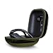 Compatible Powerbeats Pro Case Cover, Full Protective Shockproof Anti-Slip Silicone Case for Beats Powerbeats Pro 2019 (Black Edge, Jungle Green)