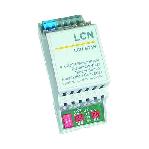Issendorff Lcn - Bt4H 4-Fach Tasten-/Binärsensor 230V Für Die Hutschiene, Für Den I-Anschlu