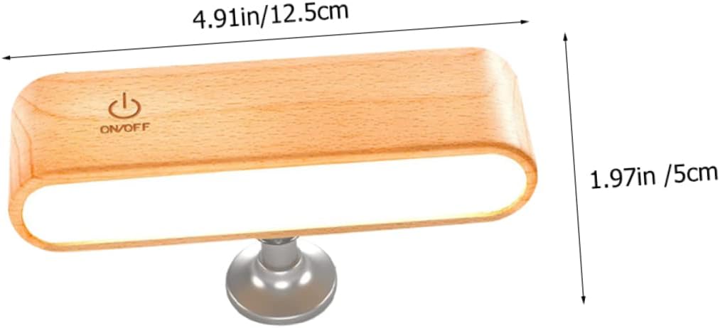 1set Rotatable Led Wall Light Reading Lamp for Bedroom Night Studying Eye-Caring Design Compact Wall-Mounted Night Light Creative Bedside Sconce