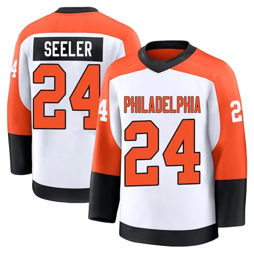 Nick Seeler Jersey Mens/Women/Youth Stitched for Sports Fan White No Brand/Logos