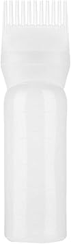 Hair Oil Applicator Bottle | Hair Oil Applicator with Graduated Scale | Hair Dye Root Comb | for Hair Oiling Hair Colourations