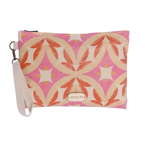 AMICHI - Bolso mujer - bolso playa mujer pequeño - neceser playa - bolso de mano mujer - bolso de verano - bolso playa rafia - bolsa playa - bolsa piscina - Olimpia