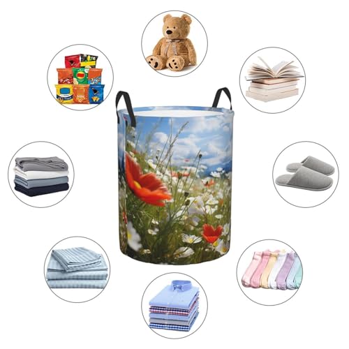 Panier à linge autonome pliable imperméable taille M pour jouets et couvertures