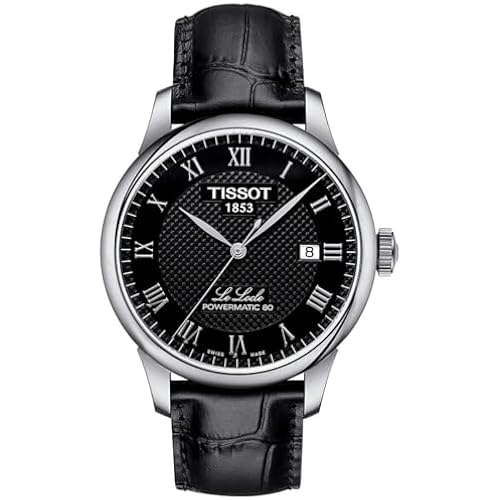 Tissot Le Locle, Swiss Powermatic 80, 39.3mm, Black Dial, Men's Watch