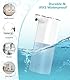 Automatischer Seifenspender Wandbefestigung,Gcstnn 400ml Flüssigseifenspender USB-C Aufladung Elektrischer Sensor, mit 4 einstellbare Stufen, IPX5 Wasserdicht Für Küche,Bad,Schule,Hotel