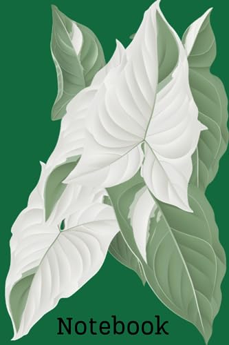 Notebook: Syngonium variegata notebook