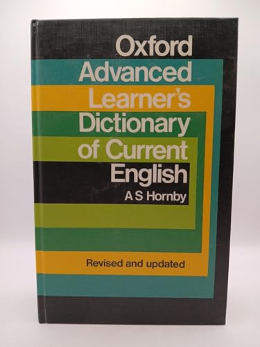 Oxford Advanced Learner's Dictionary of Current... 3810900486 Book Cover