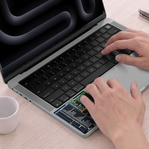 2-Pack MacBook Shortcuts Stickers for MacBook Air 13 & MacBook Pro 14 M5-M1 - 5
