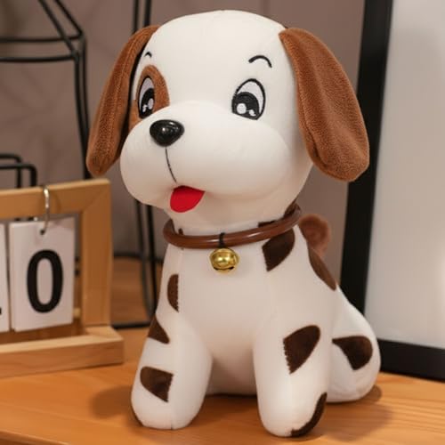 Image of Tickles Cute Puppy Soft Stuffed Plush AnimalToy for Kids (Size: 25 cm Color: White)