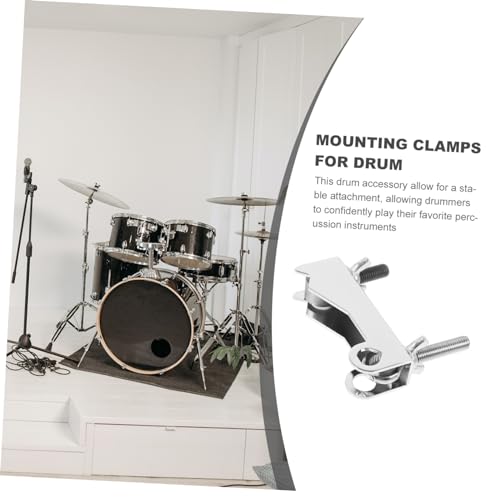 Abrazadera para Montaje de Cowbell de Batería Jazz, Soporte para Percusión para Fijación Segura miniatura 6