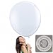 36 Inch Giant Jumbo Latex Balloons (Premium Helium Quality), Pack of 6, Regular Shape - White