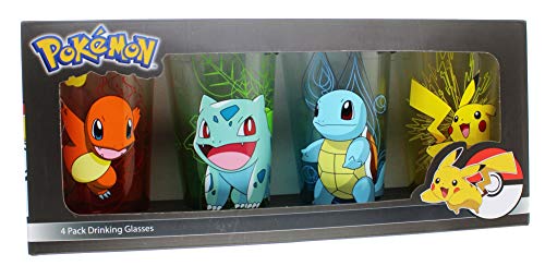 Set of Four Officially Licensed Pokémon Pint Glasses - Thumbnail 7