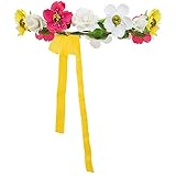 ribbon flowers diy wedding Vous avez besoin d'un accessoire adapté à votre tenue ? Alors cette couronne de fleurs hippie, la société Widmann, est faite pour vous