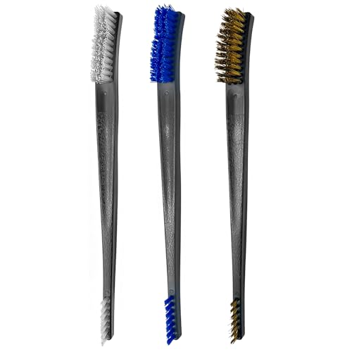 3-Piece Double-Ended Brush Set