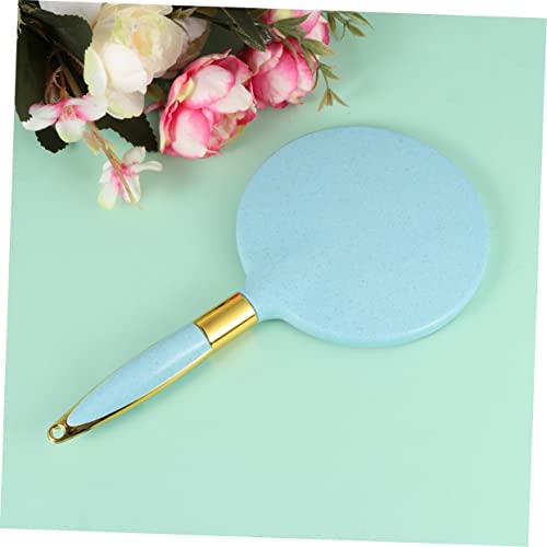 Espejo de maquillaje vintage redondo verde Ipetboom miniatura 7