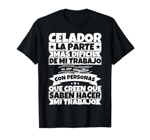 celador divertido la parte Camiseta