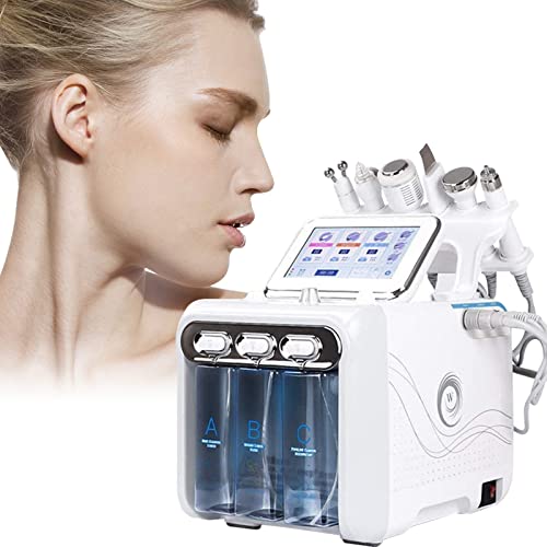 6 in 1 kleine Blase Wasser Dermabrasion Maschine Hydro Dermabrasion Reinigen Gesichts Haut Pflege Jet Schälen Maschine Professionel Haut Verjüngung für Spa Cover