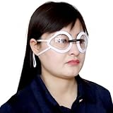 2 Pack Eye Shield Plastic Eye Shield Eye Patch for Eye Surgery Covering Breathable After Surgery Eye Protection Cataract Surgery Eye Patch Covered Edge Transparent Ventilated Eye Protections