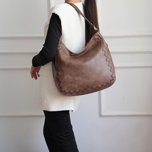 Image of MKF Collection Shoulder Bag for Women, Top-Handle Crossbody Purse Satchel Handbag