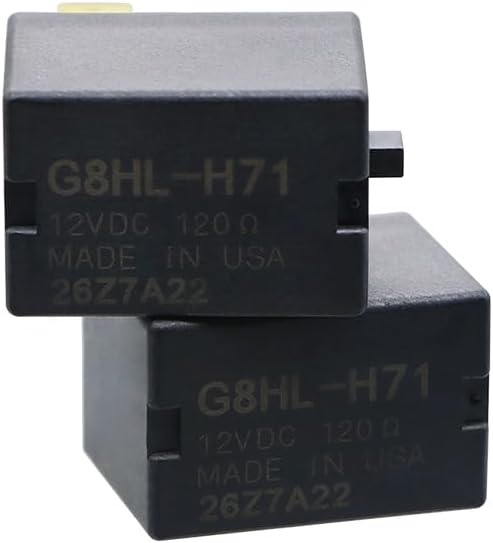Genuine G8HL-H71 Fuse Relay 39794-SDA-A03 39794-SDA-A05 Compatible with Honda Accord Civic Odyssey, Acura TL A/C Heater Compressor Made in USA 2-Pack