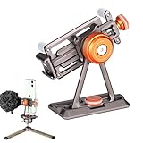 Metal Cell Phone Tripod Mount, Smartphone Tripod Mount Adapter with Cold Shoe, Cell Phone Stand Hold