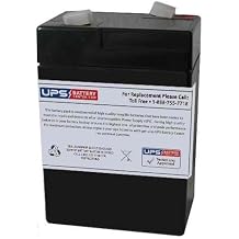 Dahua DHB640 6V 4Ah Replacement Battery with F1 Terminals