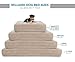Milliard Premium Orthopedic Memory Foam Dog Bed with Anti-Microbial Removable Waterproof Washable Non-Slip Cover - Small - 24 inches x 18 inches x 4 inches