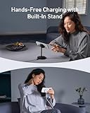 Anker MagGo Wireless Charger, 15W Fast Charging MagSafe Charger Compatible Wireless Charging Stand with USB-C Cable, Qi2 Wireless Charger, For iPhone 16/15/14/13 Series and AirPods (No AC Adapter) - Image 4