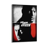 nshdahns Poster mit Gesetzestreuer Bürger, Vintage-Kunst, Raumdekoration, ästhetisches Schlafzimmer-Poster für Schlafzimmer, 50 x 75 cm, Rahmenstil