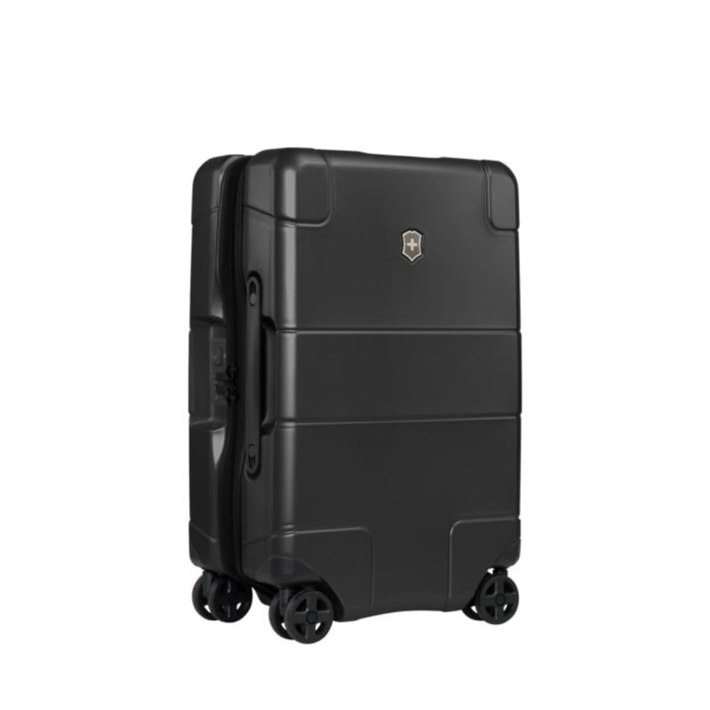 Victorinox Lexicon Hardside Expandable Spinner Luggage, Black, Carry-On, Frequent Flyer (22") (602101)