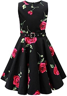 BlackButterfly Kids 'Audrey' Vintage 50's Girls Dress