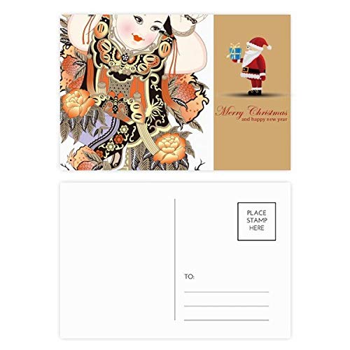 Nouvel An chinois cartes postales lot de 20 pour décorer votre table de fête