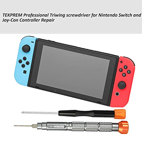 Triwing Screwdriver for Nintendo Switch, TEKPREM Y00 Triwing Screwdriver,1.5mm Y Tripoint Screwdriver for Nintendo Switch Joycon Controller Repair