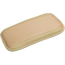 12.4x7.28 in Car Center Console Cover, Memory Foam Car Armrest Cushion, Console Covers for Cars Universal, Fiber Leather Auto Armrest Cover Protector for Most Vehicle, SUV, Truck, Car