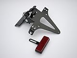 Die Blinkeraufnahmen können an 3 Positionen in der Breite verschraubt werden.