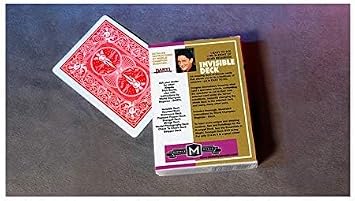 Invisible Deck Bicycle - red