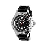 Vostok | Amphibia 120509 Automatic Self-Winding Diver Wrist Watch | Black Resin Band