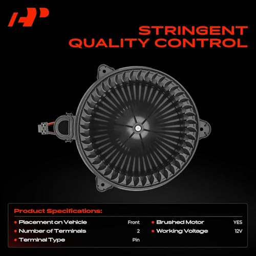 Image of A-Premium Front HVAC Blower Heater Motor Compatible with Mercedes-Benz CLA250, CLA35 AMG, CLA45 AMG, GLA250, GLA35 AMG, GLA45 AMG, A220, A35 AMG, GLB250, GLB35 AMG, EQB 250, EQB 300, EQB