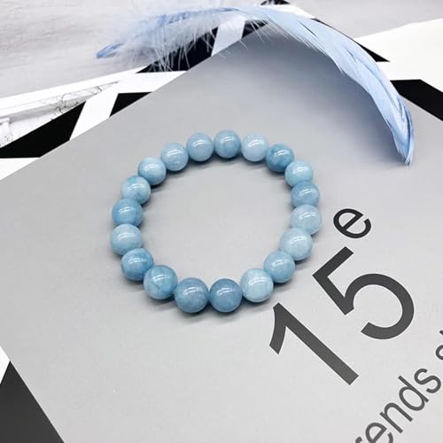 Pulseras de cuentas para hombre y mujer estilo yoga elástica 5