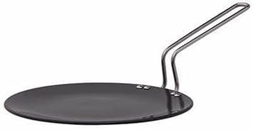 Hawkins Futura Hard Anodised Roti Tava 26cm, 4.88mm Thick Induction Compatible