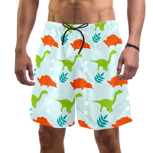 Short de bain pour homme avec 2 poches pratiques et ceinture élastique souple