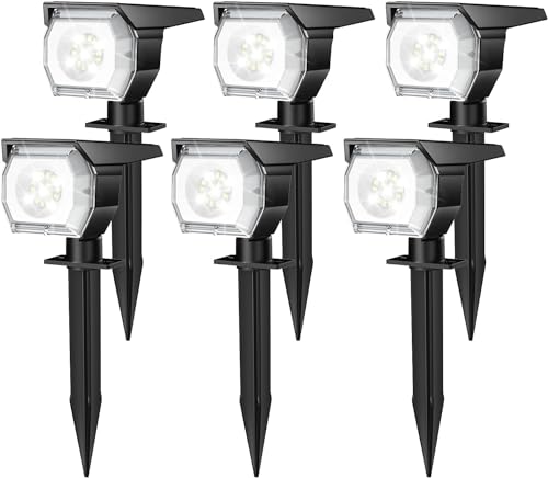 EIUIO Solar Outdoor Lights with 3 Modes, IP65