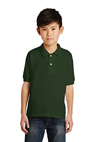Gildan HS-Distributors Jungen Poloshirt Gr. 32 cm, schwarz